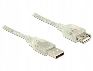 DeLOCK Przedłużacz Usb Am-af Usb 2.0 1m ferryt prz - Kontrolery - miniaturka - grafika 5