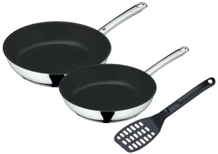 WMF Zestaw 2 patelnii z łopatką 0741619990 - Zestawy garnków i patelni - miniaturka - grafika 2