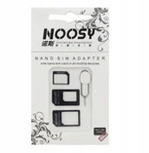 Pozostałe akcesoria do telefonów - Noosy Adapter Kart Nanosim Microsim Na Sim Iphone Galaxy - miniaturka - grafika 1