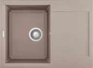 Zlewozmywaki - Elleci Easy 135 43 Cappuccino - miniaturka - grafika 1