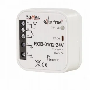Zamel RADIOWY ODBIORNIK BRAMOWY TYP: ROB-01/12-24V ROB-01/12-24V - Anteny Wi Fi - miniaturka - grafika 4