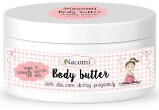 Nacomi Intensywnie pielęgnujące masło do ciała dla kobiet w ciąży 100ml - Pozostałe kosmetyki Nacomi Intensywnie pielęgnujące masło do ciała dla kobiet w ciąży 100ml - Pozostałe kosmetyki - miniaturka - grafika 4