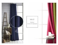 Zasłony - Room99 Zasłona TODAY DOLCE Ciemnoniebieski 140x260 ROM532 - miniaturka - grafika 1