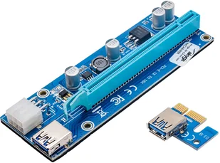 Akyga Akyga Riser PCI-E 1x 16x USB 3.0 AK-CA-64 - Tuning komputera - akcesoria - miniaturka - grafika 2