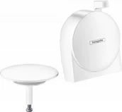 Syfony - Hansgrohe 58117700 Exafill S Element zewnętrzny zestaw napełnianie odpływ i przelew biały matowy - miniaturka - grafika 1