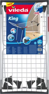 Vileda King Suszarka na pranie składana 20 metrów - Suszarki na ubrania - miniaturka - grafika 9