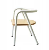 Stoliki dla dzieci - Charlie Crane Krzesełko dziecięce Hito White - miniaturka - grafika 1