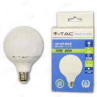 Żarówki LED - V-TAC E27 10 W żarówka LED kształt globusa ciepła biel VT-1893 - miniaturka - grafika 1