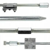 Piorunochrony - Uziom odgrom składany komplet ocynk sonda 2x 1,5m - miniaturka - grafika 1
