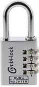Kłódki - Burg Wächter Vorhangschloss Combi Lock 90 CR, 1 sztuki - miniaturka - grafika 1