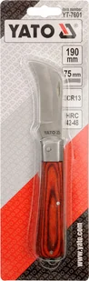 Yato nóż monterski składany prosty YT-7601 - Nożyce i noże - miniaturka - grafika 6