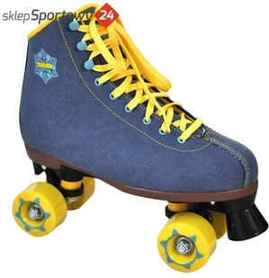 Nijdam 52RP-DBG-39 szaro-żółty - Wrotki - miniaturka - grafika 3