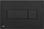 Przyciski spłukujące - Alcaplast Przycisk sterujący do systemów podtynkowych, czarny M378 - miniaturka - grafika 1