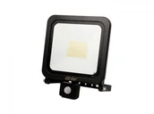 Lampy ogrodowe - Led line Naświetlacz LED LEDline PHOTON 100W - 6000K czarny z czujnikiem ruchu 477033 - miniaturka - grafika 1