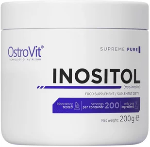 Ostrovit Supreme Pure Inositol 200g - Witaminy i minerały dla sportowców Ostrovit Supreme Pure Inositol 200g - Witaminy i minerały dla sportowców - miniaturka - grafika 1