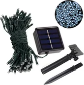 Lampy ogrodowe - Maclean SOLARNE LAMPKI CHOINKOWE LED 12M MCE411 - miniaturka - grafika 1