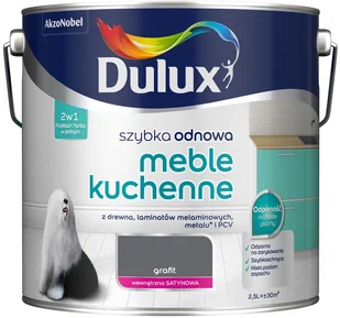 Dulux Szybka Odnowa Meble kuchenne grafit 2,5 l - Farby olejne i specjalne Dulux Szybka Odnowa Meble kuchenne grafit 2,5 l - Farby olejne i specjalne - miniaturka - grafika 1
