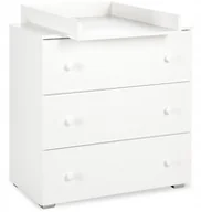 Klupś Dziecięca Biała Komoda Z Przewijakiem Paula