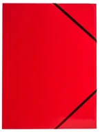 Artykuły biurowe - MICHALCZYK I PROKOP Teczka A4 z gumką narożną czerwona p6 - miniaturka - grafika 1