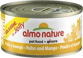 Mokra karma dla kotów - Almo Nature Classic in Jelly Chicken and mango kurczak z mango) puszka 6x70g - miniaturka - grafika 1