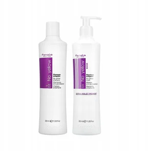 Fanola No Yellow Zestaw Szampon Do Włosów + Maska - Zestawy kosmetyków damskich - miniaturka - grafika 2