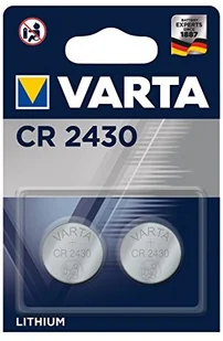 Varta 6430101402 - 2 szt. Bateria litowa guzikowa ELECTRONICS CR2430 3V - Baterie i akcesoria - miniaturka - grafika 2