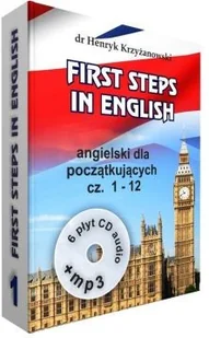 First Steps in English 1 +6CD+MP3 - Książki do nauki języka angielskiego - miniaturka - grafika 2