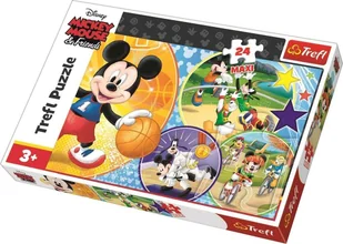 Trefl Puzzle 14291 Czas na sport! 24 elementów maxi ŁÓDŹ 14291 - Puzzle - miniaturka - grafika 2