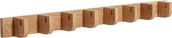 Wieszaki i stojaki - Hubsch Wieszak z drewna dębowego 8 haczyków 881318 - miniaturka - grafika 1