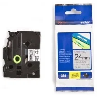 Brother TZEM951 do PT1280 etyk taśma lam srebrna/B - Etykiety do drukarek - miniaturka - grafika 3