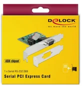 Kontrolery - DeLOCK 89948 adapter RS-232 Wewnętrzny - miniaturka - grafika 1