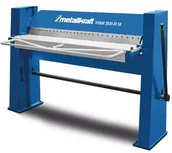 Giętarki - Metallkraft """"""Ręczna zaginarka w wersji ciężkiej z segmentowanymi narzędziami górnymi HSBM 2020-20 SB maks szerokość robocza 2020mm maks grubość blachy 2"" - miniaturka - grafika 1