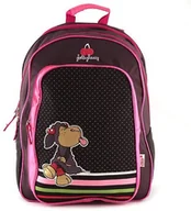 Plecaki - Nici NICI 16554 plecak dla dzieci, czarny/czerwony 16554 - miniaturka - grafika 1