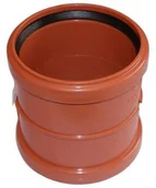 Odwodnienia, kanały i akcesoria - Poliplast Mufa drenarska KZ 160 - miniaturka - grafika 1