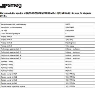 Płyta elektryczna do zabudowy Smeg SI2M7643D - Płyty elektryczne do zabudowy - miniaturka - grafika 3