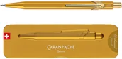 Ołówki - CARAN D'ACHE Ołówek automatyczny CARAN D'ACHE 844 0,7mm w pudełku żółte złoto OLP.052 - miniaturka - grafika 1