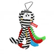 Zabawki sensoryczne - Hencz Toys Mini Ośmiornica Biało Czarna 998 - miniaturka - grafika 1