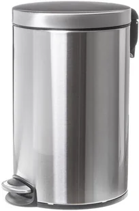 Faneco Kosz na śmieci 12 litrów stal matowa - Kosze na śmieci - miniaturka - grafika 2