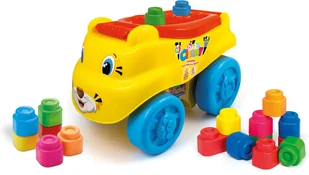 Clementoni CLEMENTONI Clemmy baby tygrysi wagon z klockami - Klocki - miniaturka - grafika 2
