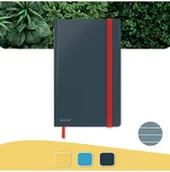 Notesy i bloczki - Leitz Notebook Cosy HC M Ruled Grey 44810089 - miniaturka - grafika 1