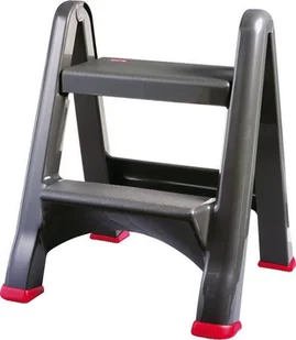 Curver Poland Sp z o o TABORET SKŁADANY CZARNY zakupy dla domu i biura 155160 - Drabiny - miniaturka - grafika 5