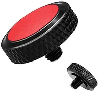 Piloty i wężyki fotograficzne - JJC przycisk spustu migawki DeLuxe złoty z brązowym - miniaturka - grafika 1