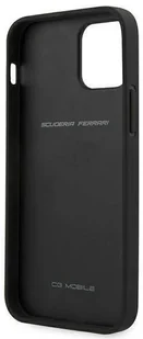 Ferrari FESPEHCP12LBK iPhone 12 Pro Max 6,7" czarny/black hardcase On Track Perforated hurtel-64427-0 - Etui i futerały do telefonów - miniaturka - grafika 9