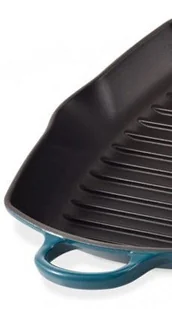 Le Creuset Patelnia grillowa kwadratowa 26x26cm 20183266420422 - Patelnie - miniaturka - grafika 3