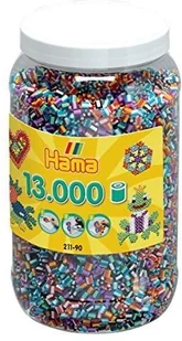 Hama 211-00 Midi Koraliki w plastikowej tubie 13000 el - Prace ręczne dla dzieci Hama 211-00 Midi Koraliki w plastikowej tubie 13000 el - Prace ręczne dla dzieci - miniaturka - grafika 2