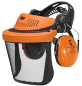 Akcesoria BHP - 3M G500 G5V5CH51 G500 osłona twarzy w połączeniu z ochronnikami słuchu, pomarańczowa G5V5CH51 - miniaturka - grafika 1