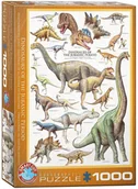 Puzzle - Eurographics Puzzle 1000 Dinosaurs of Jurassic Period 6000-0099 - - miniaturka - grafika 1