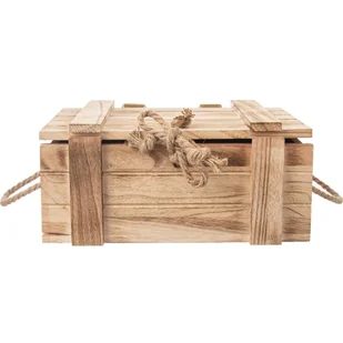 Orion SKRZYNIA DREWNIANA Z POKRYWĄ 30X21X12CM 731039 - Pudła i pojemniki do przechowywania - miniaturka - grafika 2
