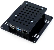 Komputery jednopłytkowe - Raspberry PI Gravlaser Obudowa model 4B Vesa v2 do montażu na monitor - czarna GRL-14777 - miniaturka - grafika 1