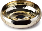 Miski i półmiski - SERENITE GOLD Misa dekoracyjna śr.29xH:10cm - miniaturka - grafika 1